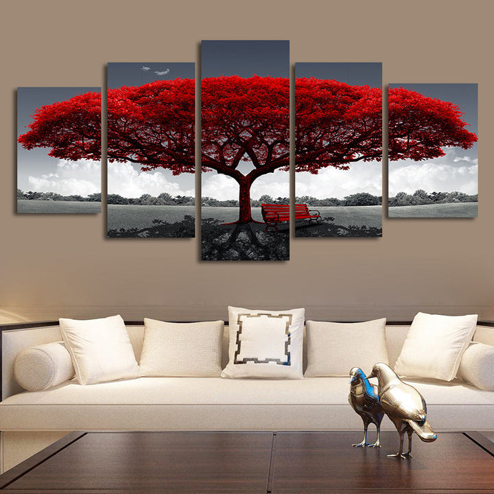 Transform Your Space with Home Fashion Quintuplet Painting Canvas Painting