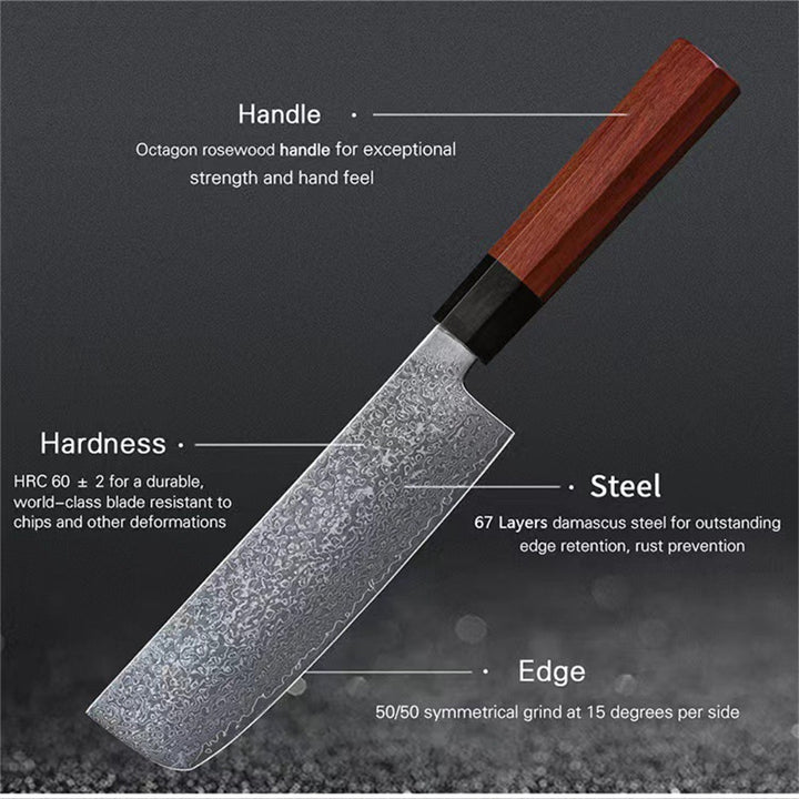 The Art of Culinary Mastery with Our 7 Inch Damascus Steel Kitchen Knife
