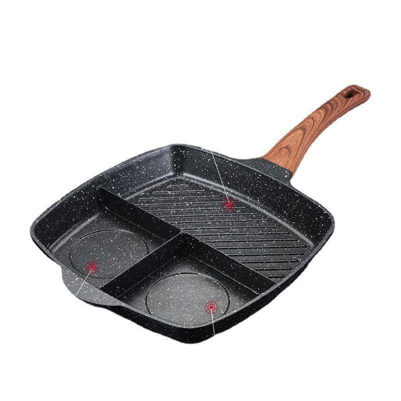 Transform Your Cooking with the Household Maifan Stone Non-Stick Steak Frying Pan